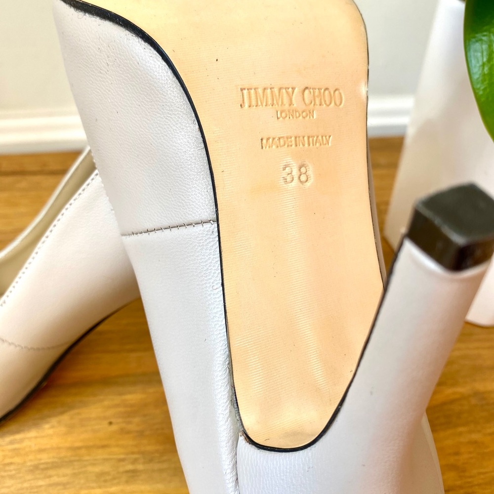 Jimmy Choo Nude Pumps